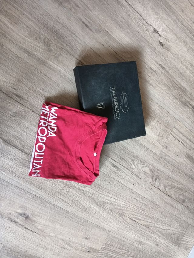 Camiseta Inauguração Wanda Metropolitano +Caixa