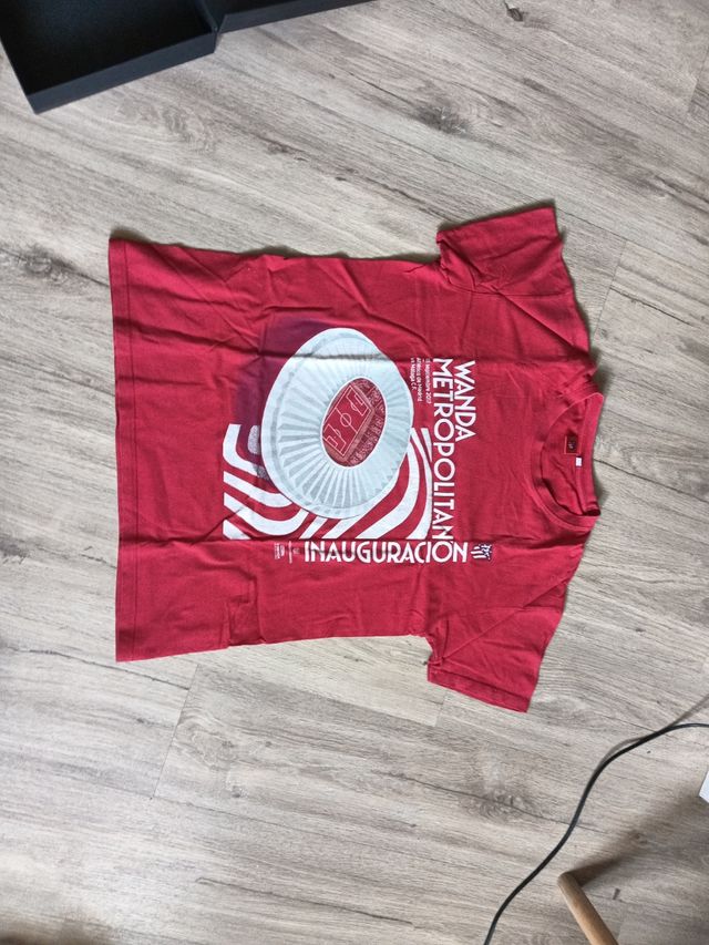 Camiseta Inauguração Wanda Metropolitano +Caixa