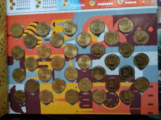 Álbum Monedas 10 Rublos Rusia