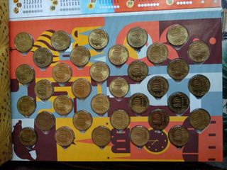 Álbum Monedas 10 Rublos Rusia