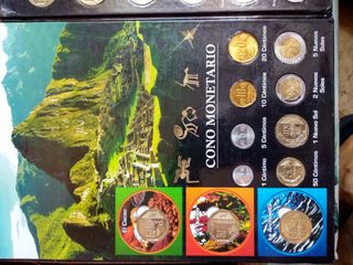 Álbum Monedas "Riqueza y Orgullo del Perú"
