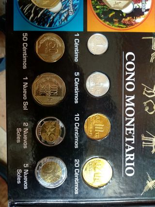 Álbum Monedas "Riqueza y Orgullo del Perú"

