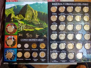 Álbum Monedas "Riqueza y Orgullo del Perú"
