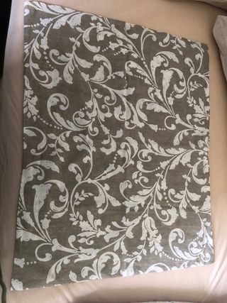 Funda cojín Ikea - Beige/Blanco