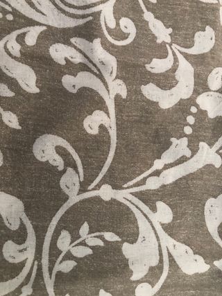 Funda cojín Ikea - Beige/Blanco