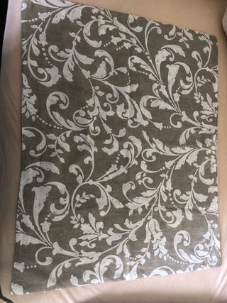 Funda cojín Ikea - Beige/Blanco