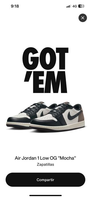Air Jordan 1 Low - Mocha