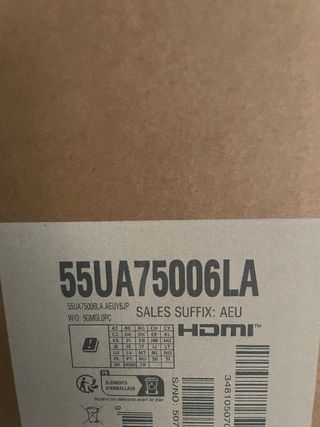 TV LG 55UA75006LA - Negro