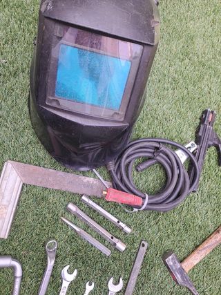 Lote herramientas soldadura