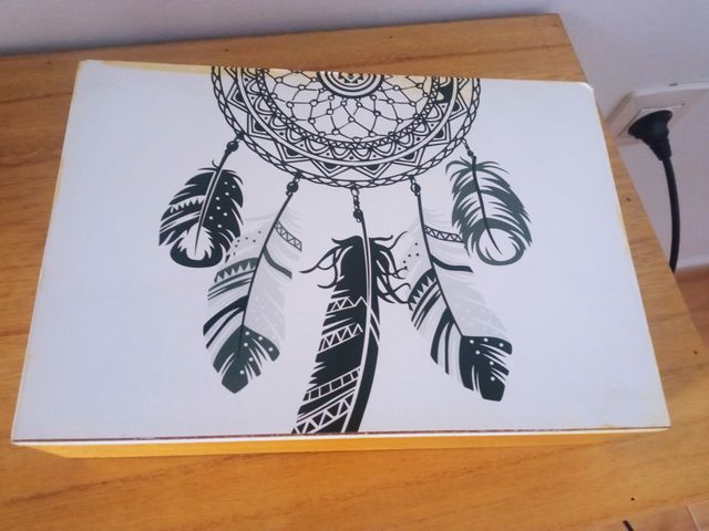 Caja madera 6 compartimentos