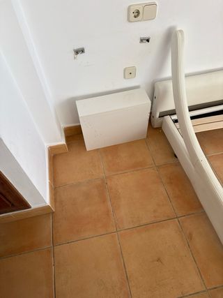 Gratuita! Cama doble polipiel - Estructura madera