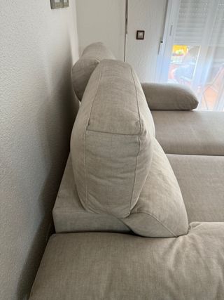 Sofá 2 plazas beige - Poco uso
