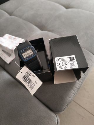Casio F-91W-1YEG orologio nuovo
