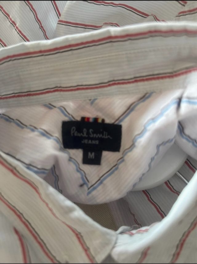 Camicia righe bianca e rossa Paul Smith