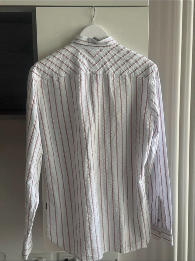 Camicia righe bianca e rossa Paul Smith