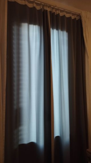 Cortinas black out IKEA Grises - 2 Unidades