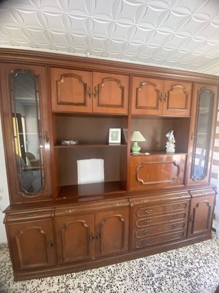 Vitrina madera maciza