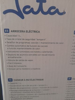 Olla arrocera Jata AR393 - 1L