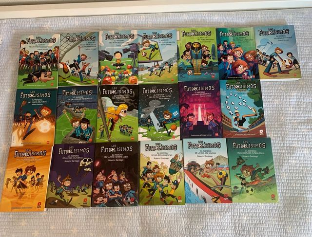 Los Futbolísimos colección de 19 libros