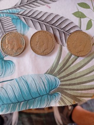 3 Monedas 100 pesetas Juan Carlos I
