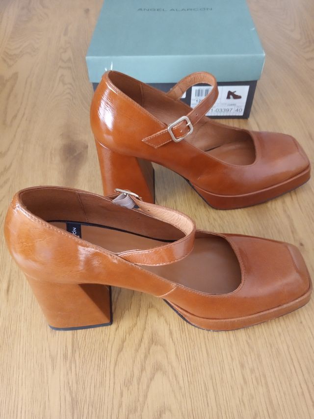 Zapatos Angel Alarcón Marrón