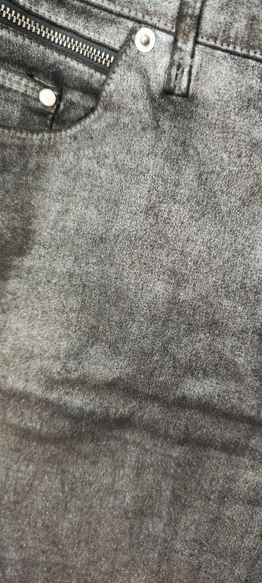 Pantalones H&M - Ajustados Plata