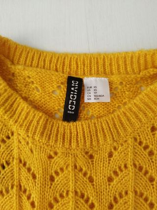 Jersey H&M amarillo talla XS