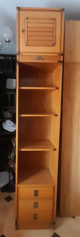 Estantería librería madera