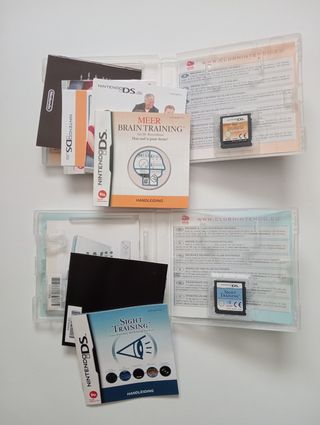 2x Nintendo DS: Brain Training + Sight Training