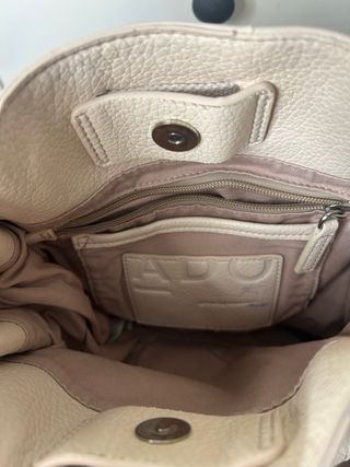 Bolso Adolfo Domínguez beige