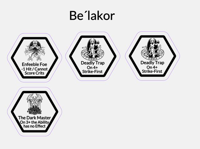 Tokens Slaves to Darkness/ Esclavos de Oscuridad