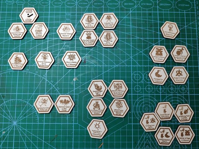 Tokens Slaves to Darkness/ Esclavos de Oscuridad