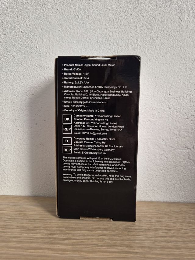 Medidor Nivel Sonido