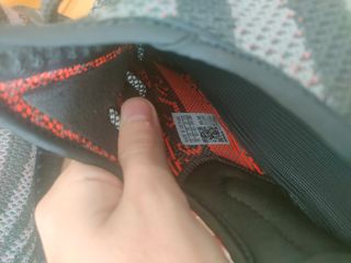 Adidas Yeezy Boost 350 V2 - Gris/Naranja - 45 1/3
