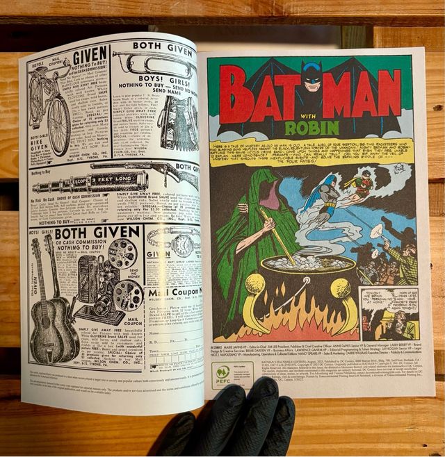 COMIC BATMAN #9 EDICIÓN FACSÍMIL