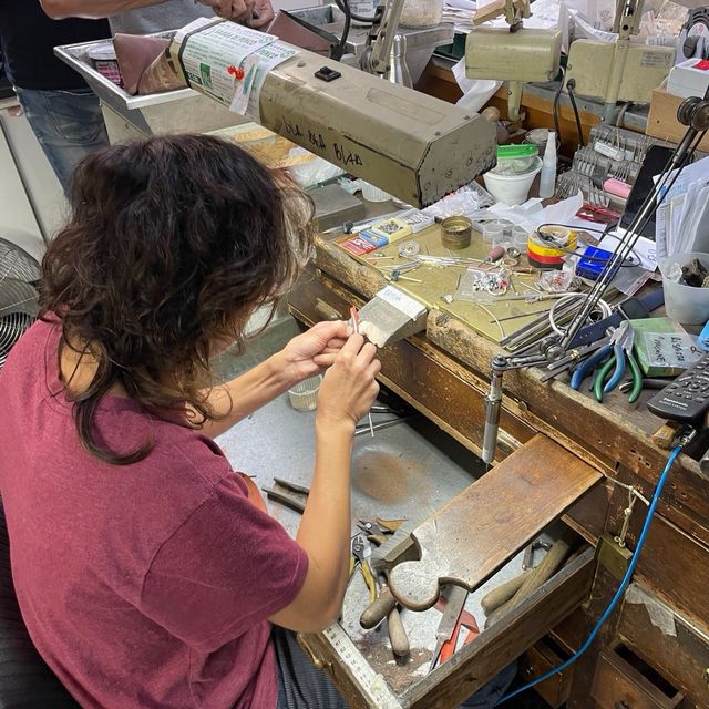 Orecchini clip floreali multicolor mai visto