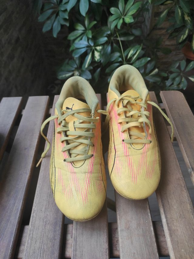 Botas fútbol Puma niño 36