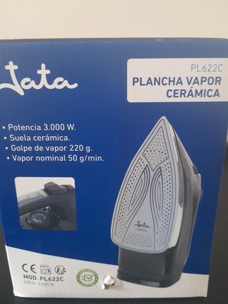 Plancha Vapor Jata PL622C - 3000W