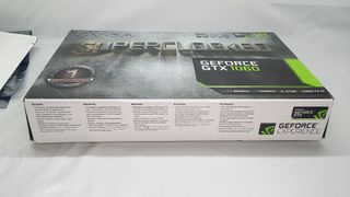 Caja vacía tarjeta gráfica EVGA GeForce GTX 1060