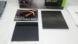 Caja vacía tarjeta gráfica EVGA GeForce GTX 1060