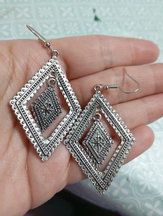 Pendientes acero- Aretes