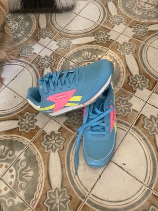 Zapatillas Reebok Classic - Azul Rosa