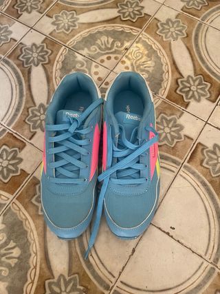 Zapatillas Reebok Classic - Azul Rosa