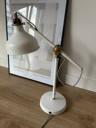 Lámpara Flexo Industrial Ikea Blanca