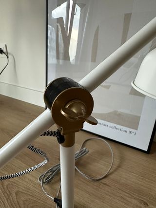 Lámpara Flexo Industrial Ikea Blanca