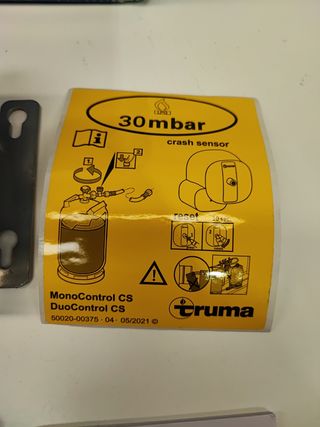 Truma DuoControl CS horizontal