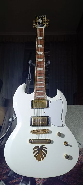 Harley Benton DC-Custom White 2023