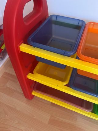 Organizador juguetes infantil
