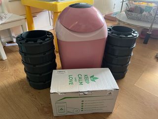 Papelera pañales + 11 recambios