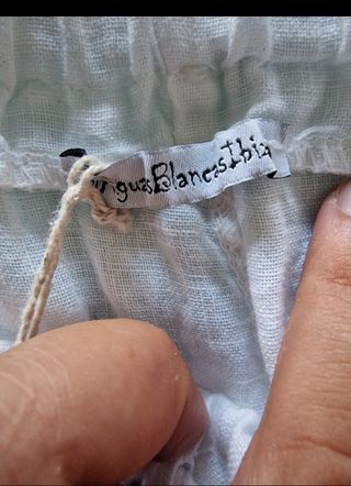 Pantalón Lino Blanco Nuevo